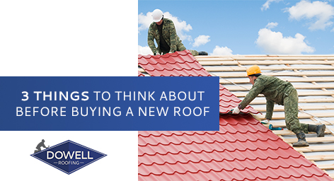 red roof installation, Dowell Roofing, Murfreesboro Roofers